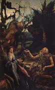 Matthias Grunewald den helige antonius besoker paulus eremiten oil painting picture wholesale